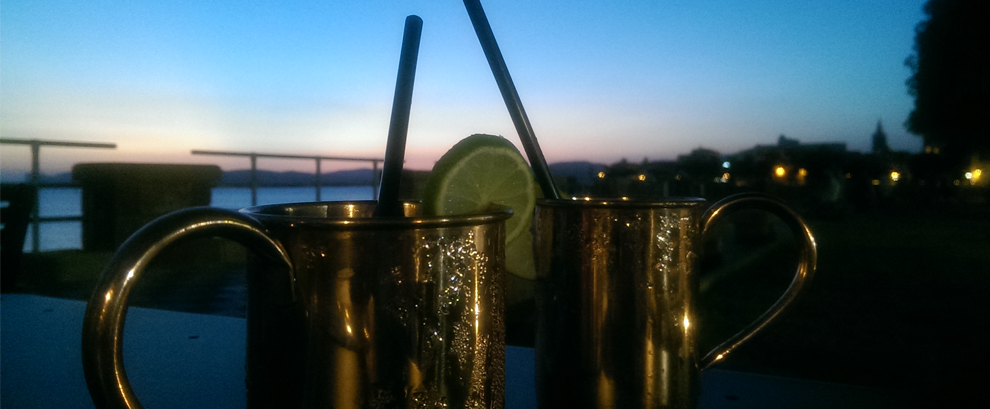 Moscow Mule sul lungomare di Alghero