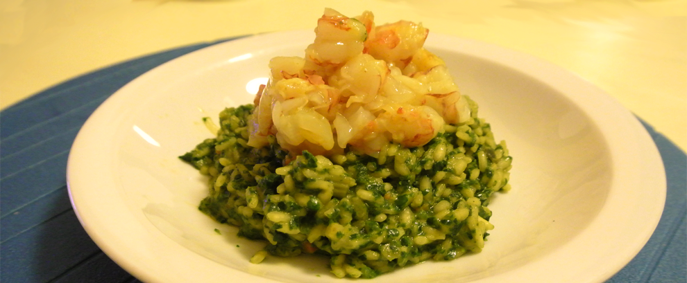 risotto ai gamberi